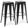 Best Choice Products 30in Set Of 2 Industrial Metal Bar Stools