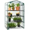 Best Choice Products 4-Tier Mini Portable Indoor Outdoor Greenhouse W/ Steel Shelves - 40in