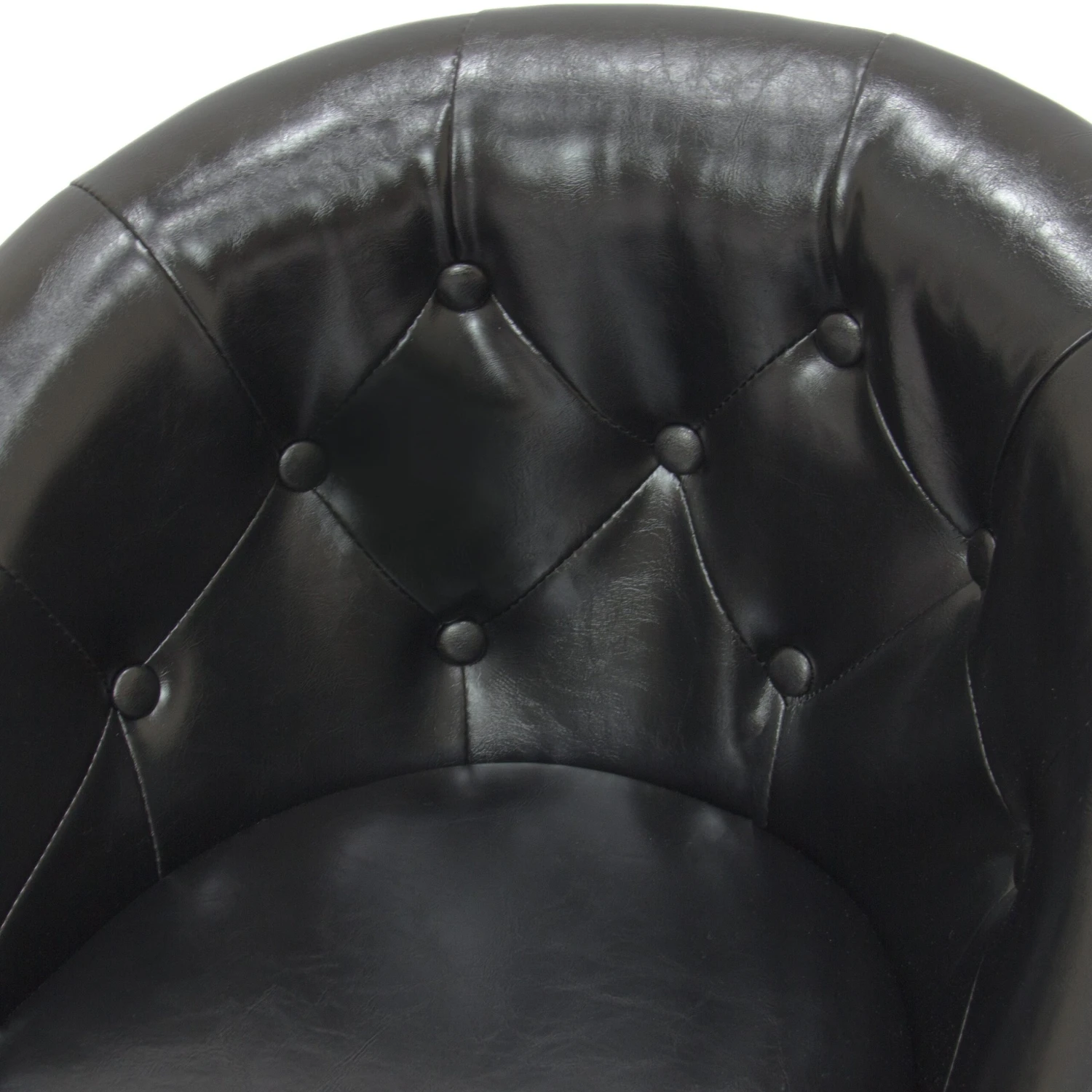 Best Choice Products Adjustable Tufted Round Swivel Accent Chair - Image 5