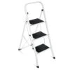 Best Choice Products 3-Step Portable Folding Step Ladder W/ Non-Slip Feet, 330lb Capacity