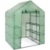 Best Choice Products 3-Tier 12-Shelf Outdoor Mini Greenhouse - Green