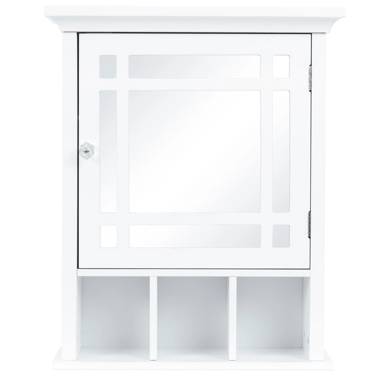 Best Choice Products Bathroom Vanity Mirror Wall Storage Cabinet - Image 9