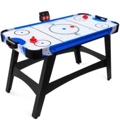Best Choice Products Air Hockey Table W/ 2 Pucks, 2 Paddles, LED Score Board - 58in