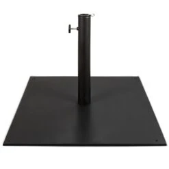 Best Choice Products Steel Umbrella Base, Patio Stand W/ Tightening Knob & Anchor Holes - 38.5lb
