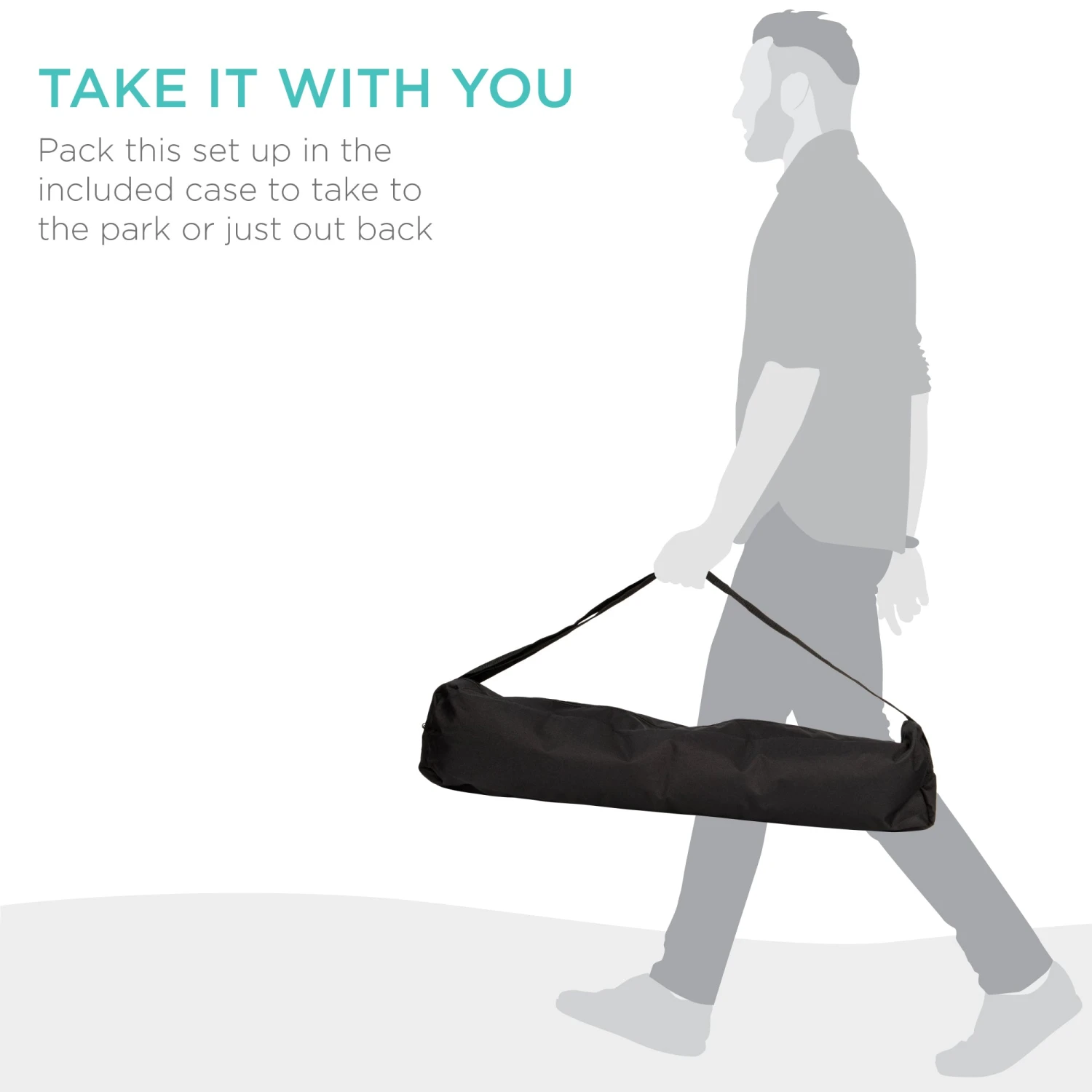 Best Choice Products 6-Player Wood Croquet Set W/ 6 Mallets, 6 Balls, Wickets, Stakes, Bag - 32in - Image 5