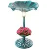 Best Choice Products Solar Lighted Bird Bath W/ Planter