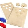 Best Choice Products 2-In-1 Cornhole & Beer Pong Board Game Set W/ 2 Carrying Bags, 6 Bean Bags