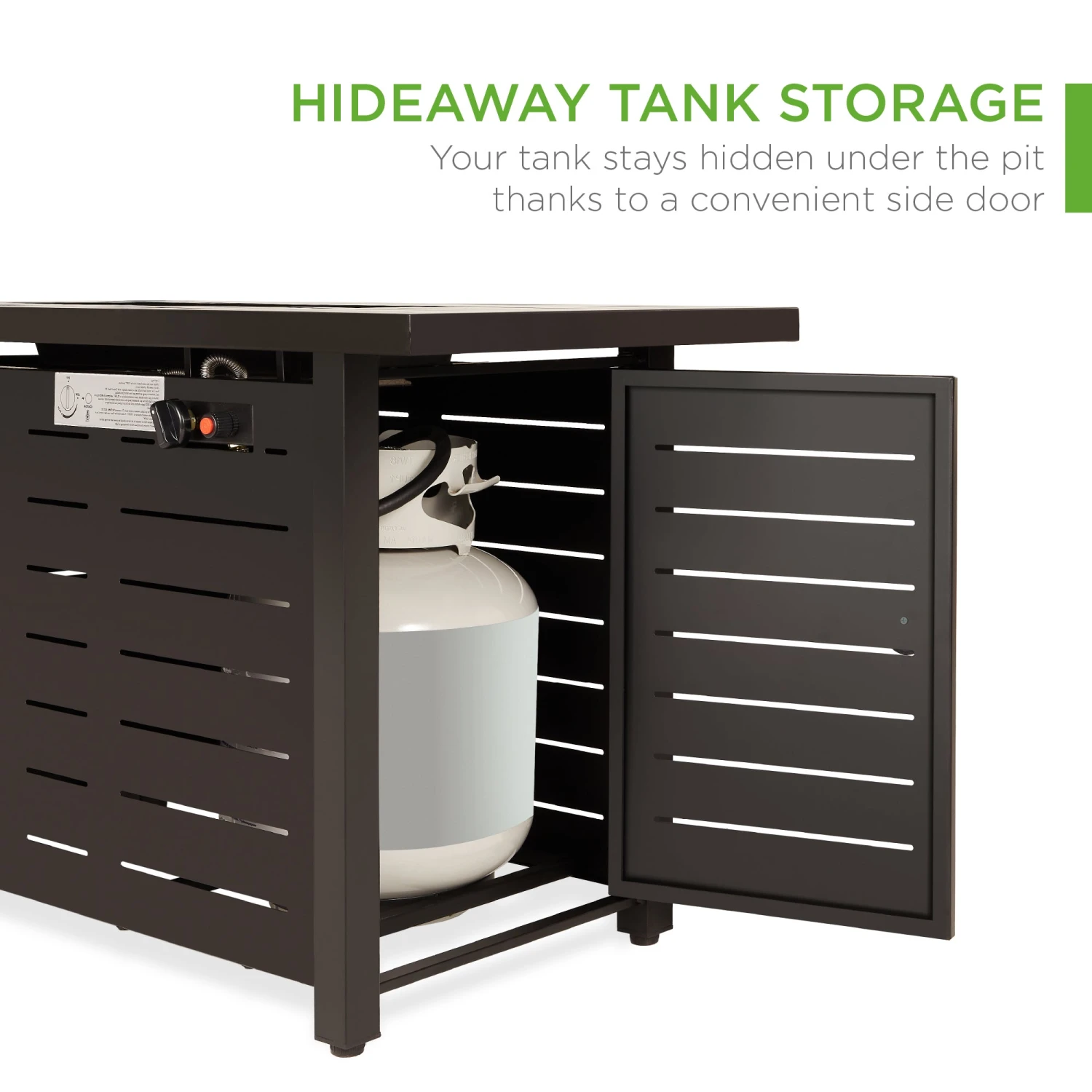 Best Choice Products 50,000 BTU Steel Propane Gas Fire Pit W/ Auto Ignition - 42in - Image 9