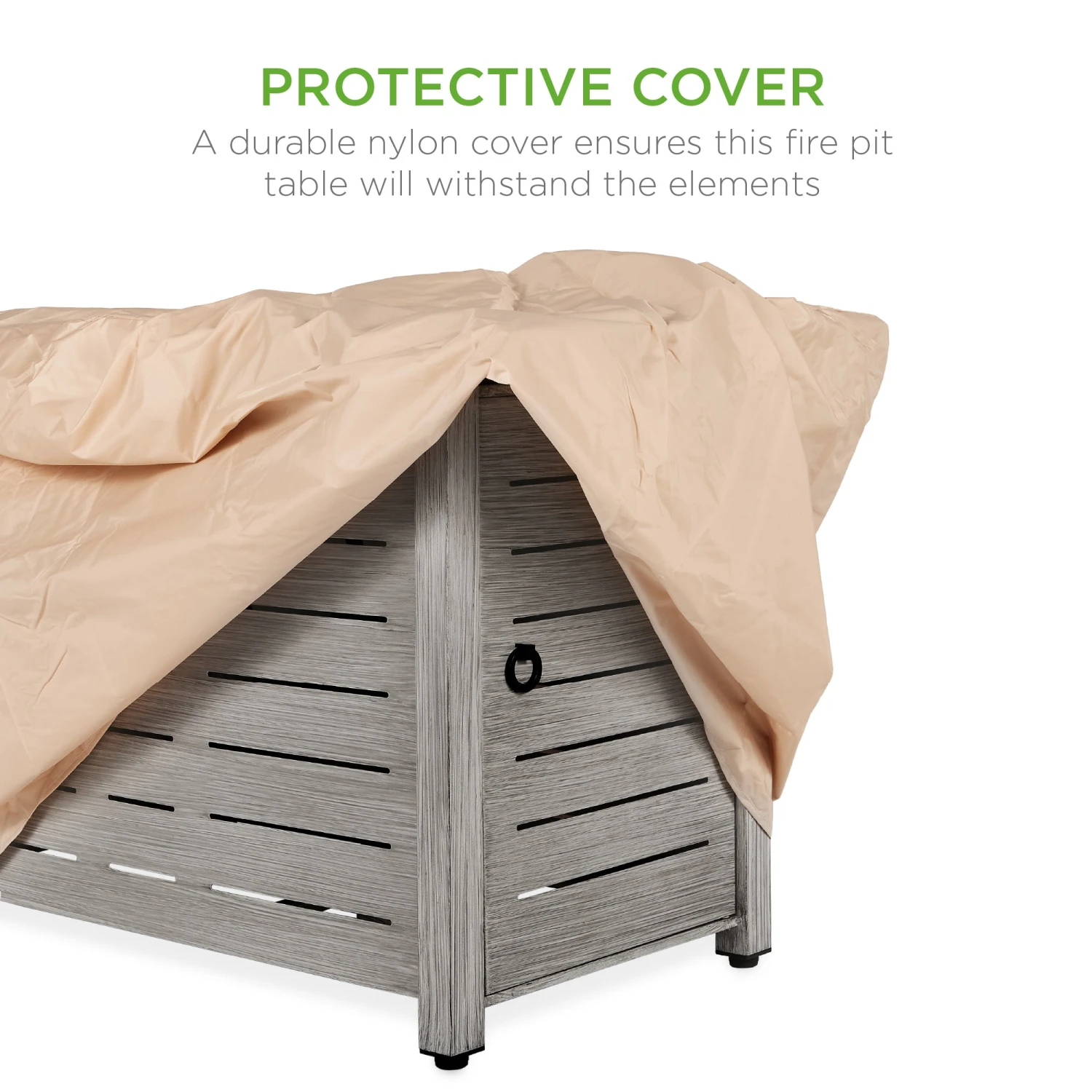 Best Choice Products 50,000 BTU Steel Propane Gas Fire Pit W/ Auto Ignition - 42in - Image 5