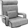 Best Choice Products Oversized Swivel Gaming Floor Chair W/ Armrest, Adjustable Backrest
