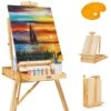 Best Choice Products Portable Wooden French Easel, Sketchbox W/ Drawer, Pallet