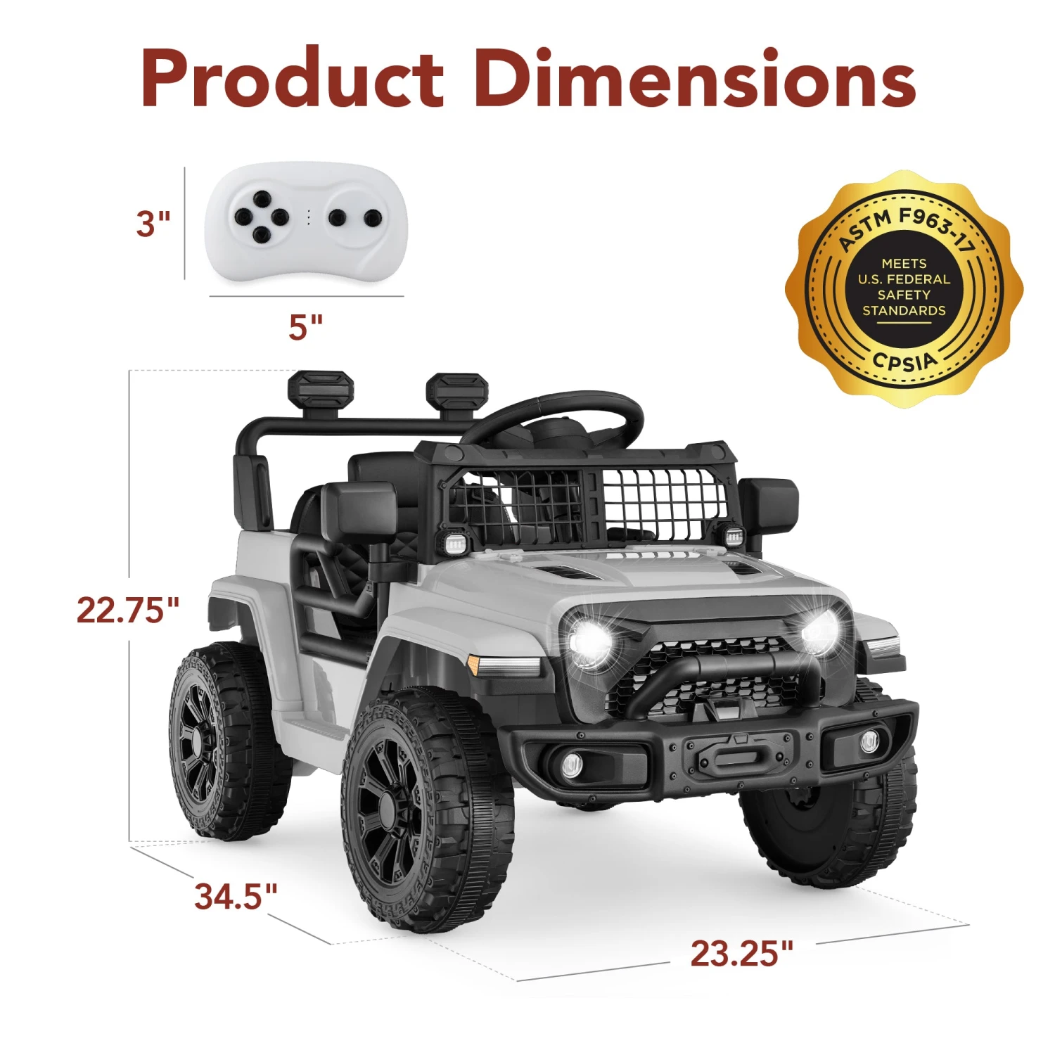Best Choice Products 6V Kids Ride-On Truck Car W/ Parent Remote Control, 4-Wheel Suspension - Image 7