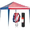 Best Choice Products Outdoor Portable Pop Up Canopy Tent W/ Carrying Case, 10x10ft